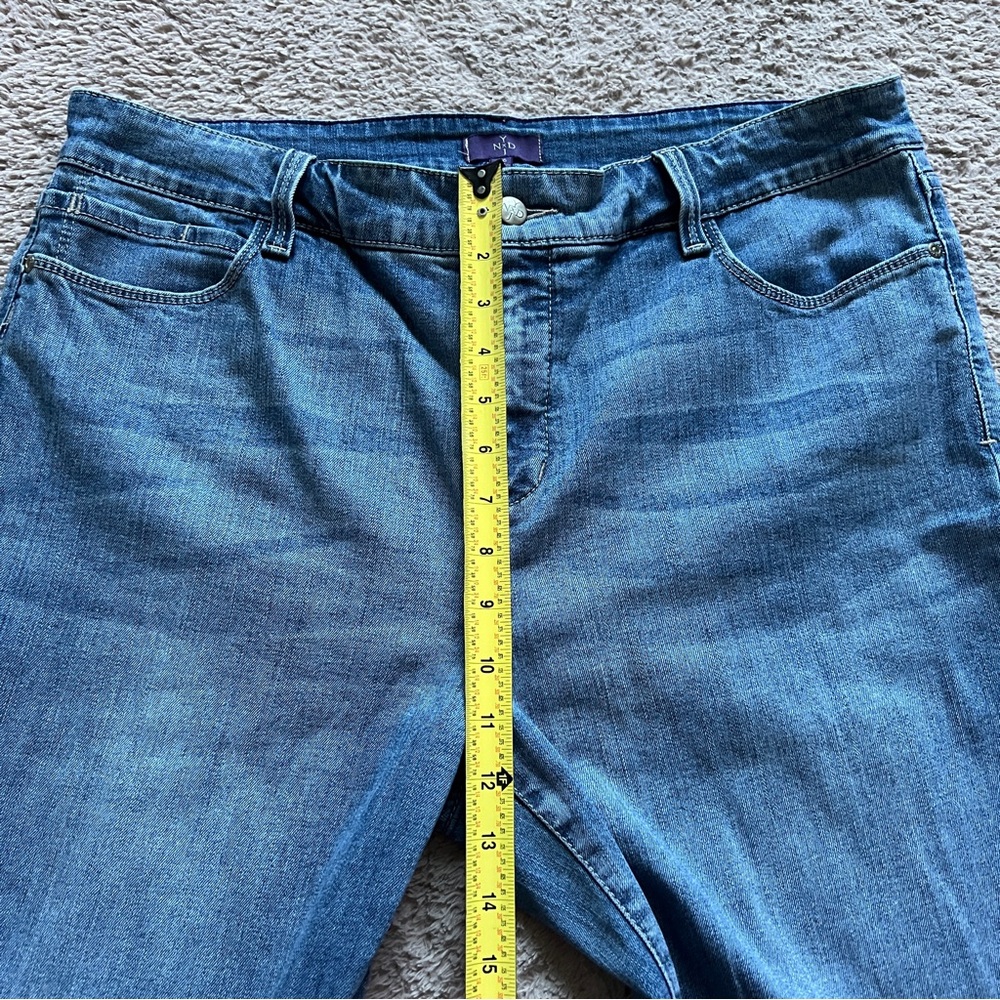 NYDJ‎ High Rise Skinny Fit Denim Jeans Preppy Minimalist Capsule Size 16 - Picture 6 of 8
